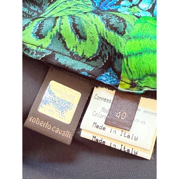 Vintage Roberto Cavalli silk maxi skirt size 40/S - Picture 5 of 8